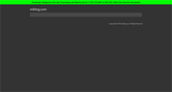 Desktop Screenshot of miblog.com